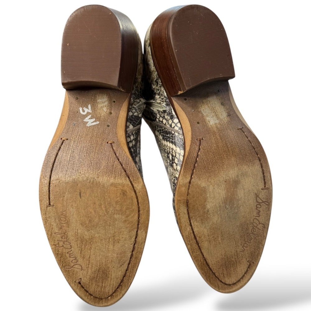 Sam Edelman Petty Roccia Python Pointed Leather A… - image 6